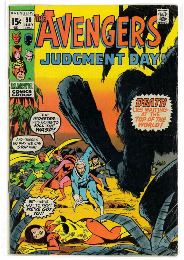 AVENGERS (1963-2018 SERIES) #90: 5.0 (VG/FN)