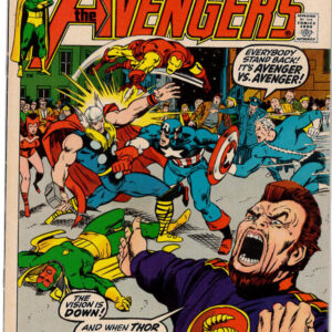 AVENGERS (1963-2018 SERIES) #98: Barry Windsor-Smith art – Goliath becomes Hawkeye – 9.0