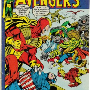 AVENGERS (1963-2018 SERIES) #95: Neal Adams art – 5.0 (VG/FN)