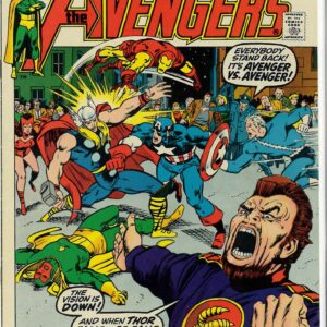 AVENGERS (1963-2018 SERIES) #98: Barry Windsor-Smith art – Goliath becomes Hawkeye – 9.2 (NM