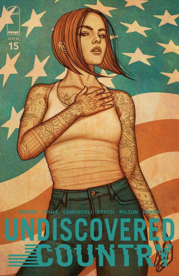 UNDISCOVERED COUNTRY #15: Jenny Frison cover B