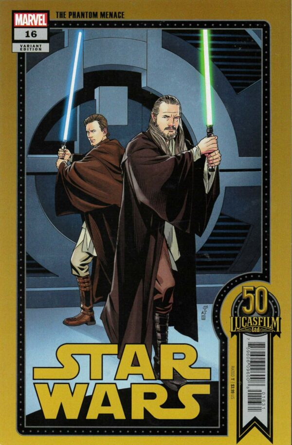 STAR WARS (2019 SERIES) #16: Chris Sprouse Lucasfilms 50th Anniversary cover