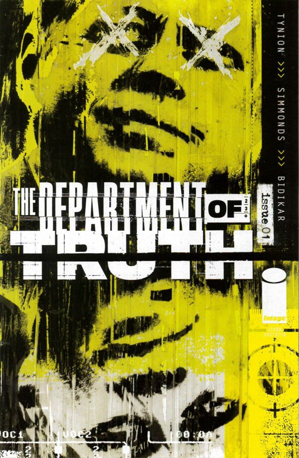 DEPARTMENT OF TRUTH #1: 6th Print Replacement incentive cover B