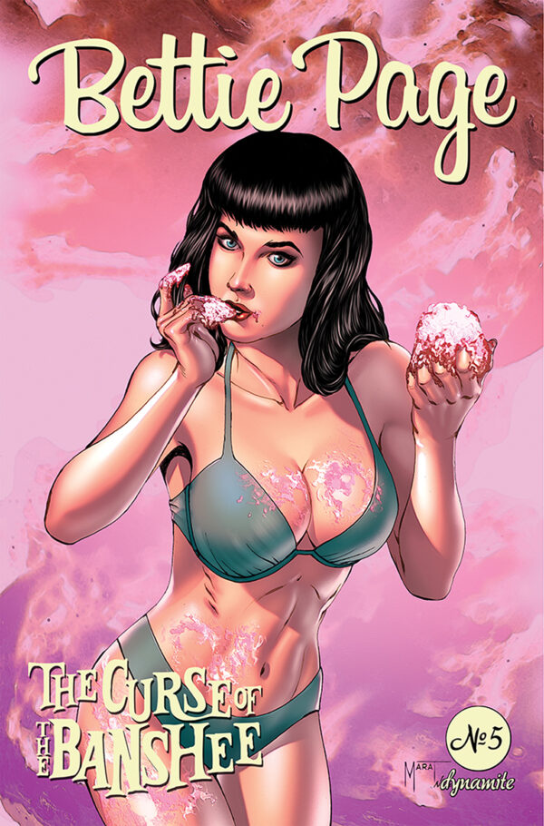 BETTIE PAGE & THE CURSE OF THE BANSHEE #5: Marat Mychaels cover A
