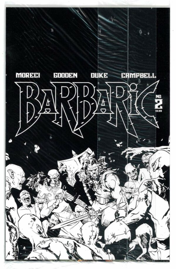 BARBARIC #2: Tim Seely Black Bag cover C