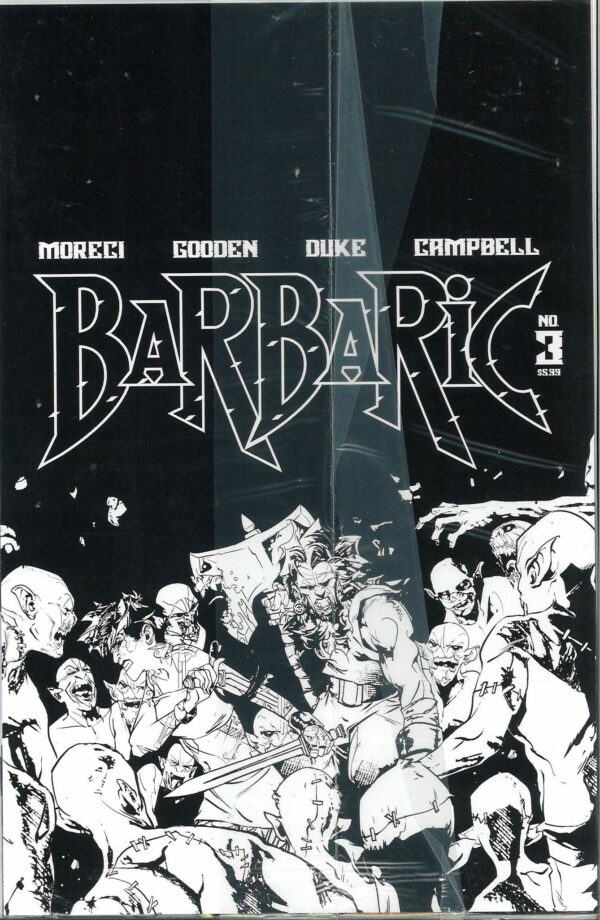 BARBARIC #3: Hixson cover B