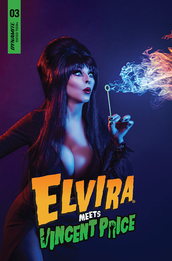 ELVIRA MEETS VINCENT PRICE #3: Photo cover D