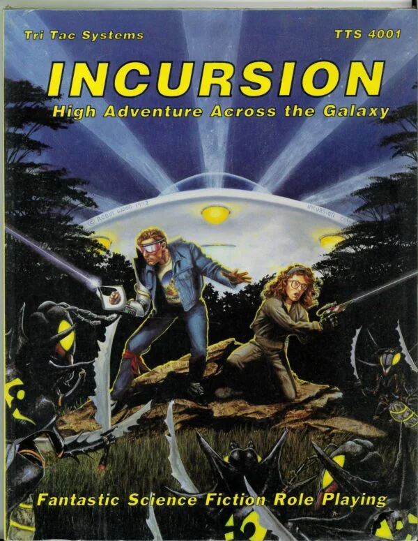 INCURSION RPG: Core Rulebook (SF rpg) Brand New (NM) TTS4001