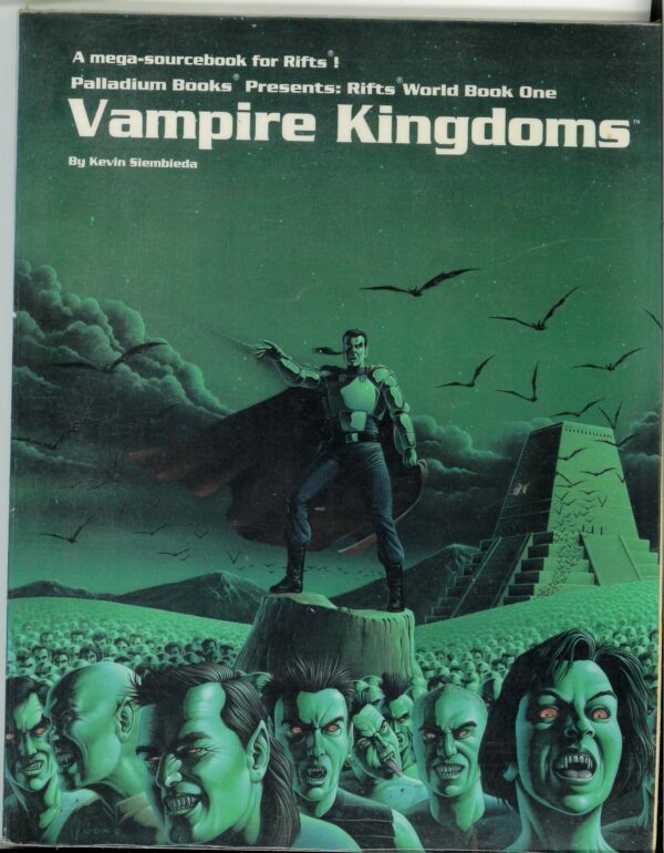 RIFTS RPG #802: World Book 1: Vampire Kingdoms – Brand New (NM) – 802