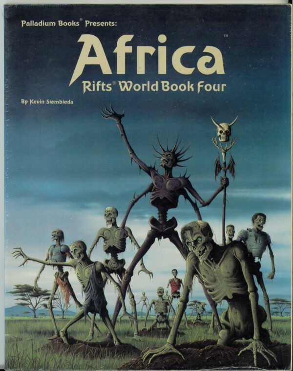 RIFTS RPG #808: World Book 4: Africa – As New – 808