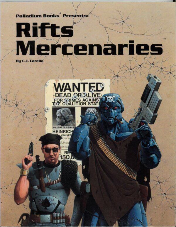 RIFTS RPG #813: Mercenaries – Brand New (NM) – 813