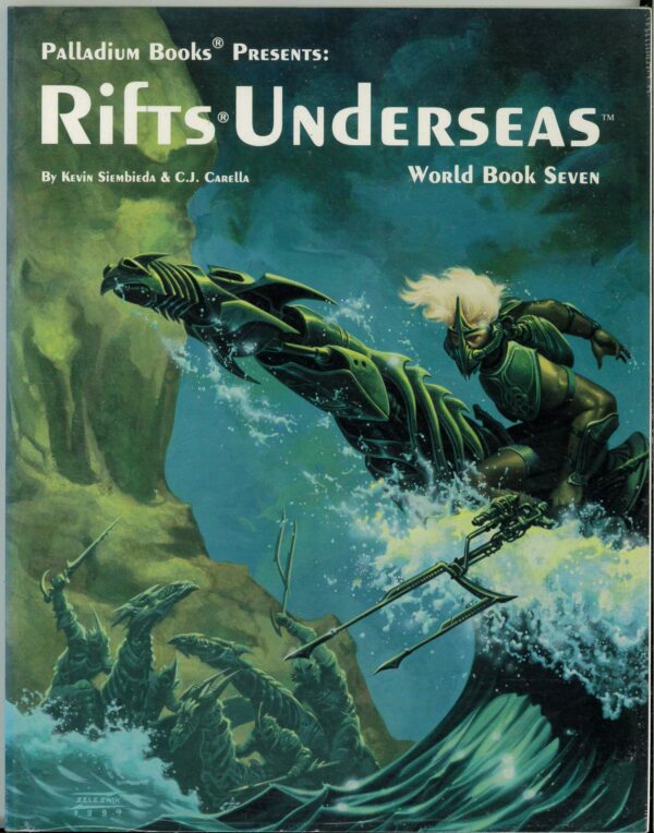RIFTS RPG #815: World Book 7: Rifts Underseas – Brand New (NM) – 815