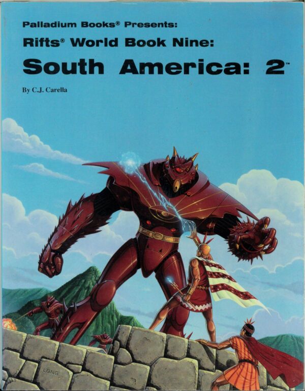 RIFTS RPG #819: World Book 9: South America 2 – Brand New (NM) – 819