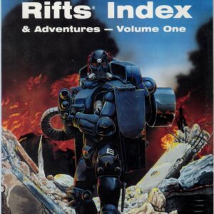 RIFTS RPG #823: Index & Adventures Volume 1 – Brand New (NM) – 823