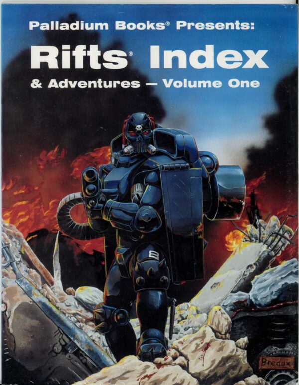 RIFTS RPG #823: Index & Adventures Volume 1 – Brand New (NM) – 823