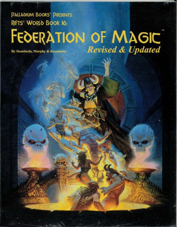 RIFTS RPG #829: World Book 16: Federation of Magic – Brand New (NM) – 829