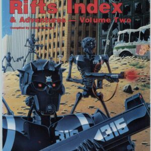 RIFTS RPG #831: Index & Adventures Volume 2 – Brand New (NM) – 831