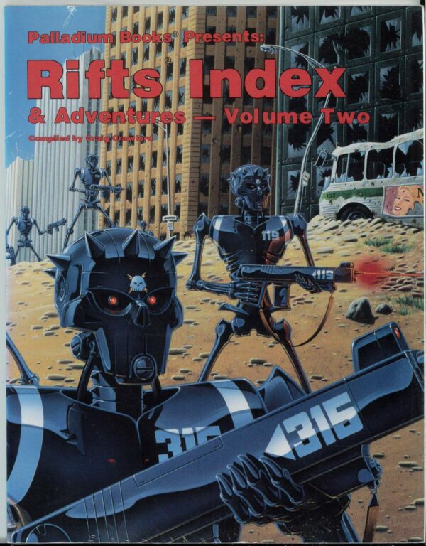 RIFTS RPG #831: Index & Adventures Volume 2 – Brand New (NM) – 831