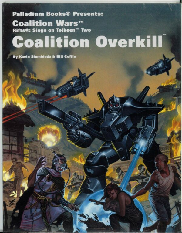 RIFTS RPG #840: Coalition Wars Siege on Tolkeen 2: CS Overkill – NM – 840