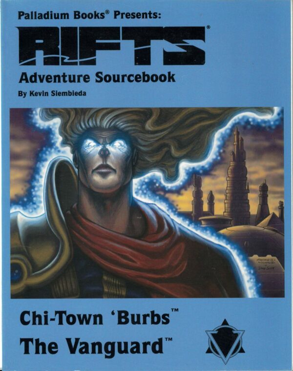RIFTS RPG #856: Adv SB 4: Chi-Town ‘Burbs: The Vanguard – Brand New (NM) 856