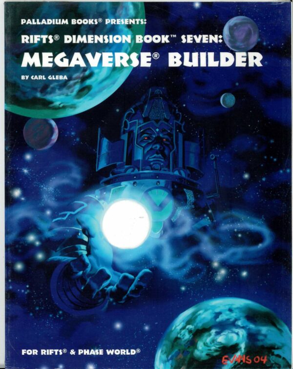 RIFTS RPG #859: Dimension Book 7: Megaverse Builder – Brand New (NM) – 859