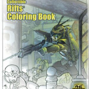 RIFTS RPG #870: John Zeleznik Rifts Coloring Book – Brand New (NM) – 870