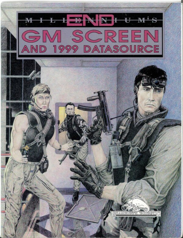 MILLENNIUM’S END RPG: 2ND ED. #2: GM Screen & 1999 Datasource – Brand New (NM) – 2