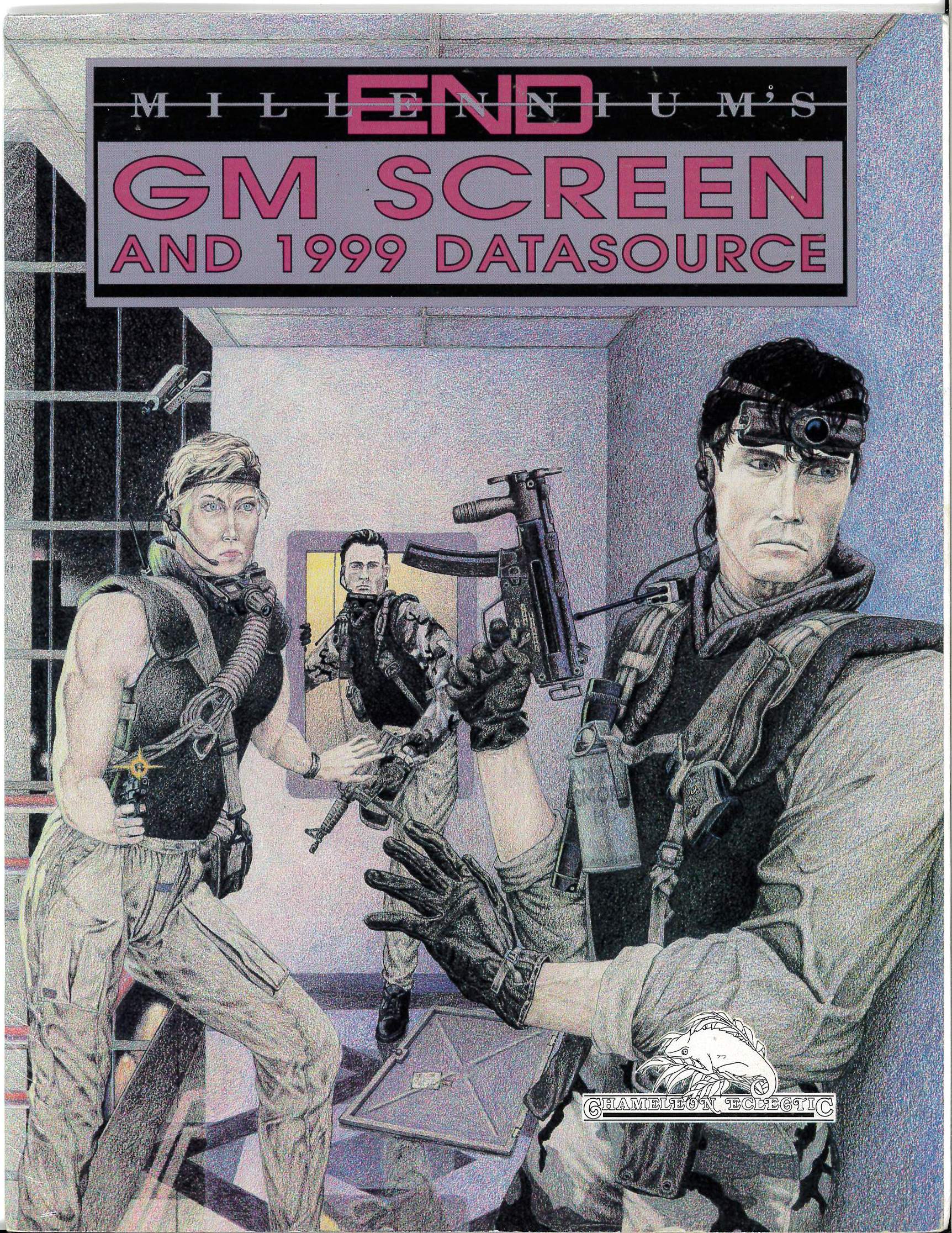 MILLENNIUM’S END RPG: 2ND ED. #2: GM Screen & 1999 Datasource – Brand New (NM) – 2 MILLENNIUM’S END RPG: 2ND ED. #2: GM Screen & 1999 Datasource – Brand New (NM) – 2
