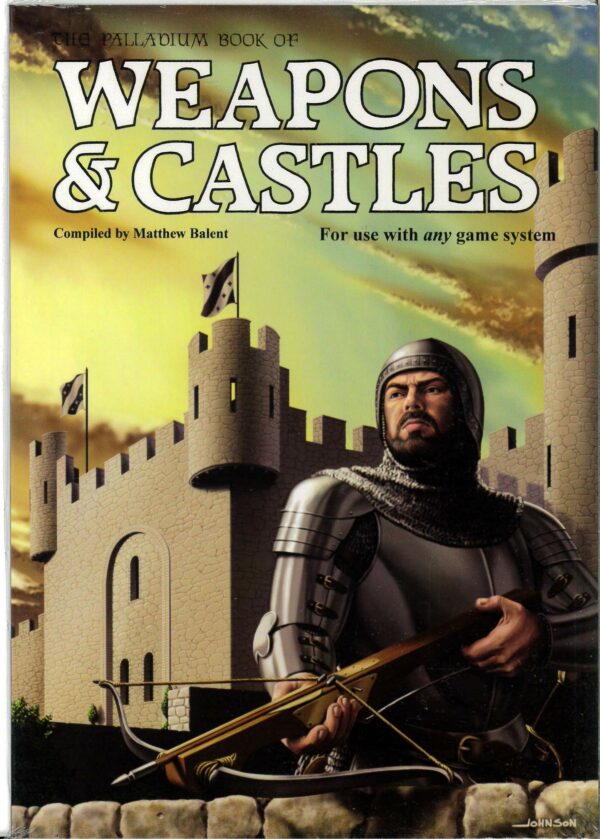 PALLADIUM GENERIC RPG SOURCEBOOKS #402: Weapons and Castles Guide – Brand New (NM) – 402