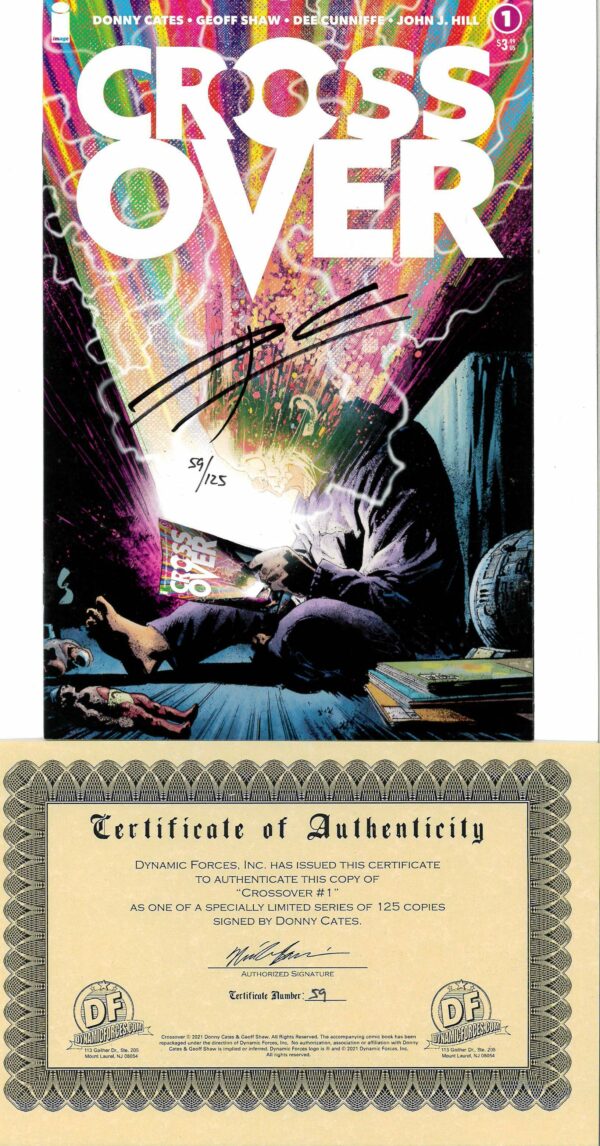 CROSSOVER (2021 SERIES) #1: Signed by Donny Cates (DFE COA #59/125)
