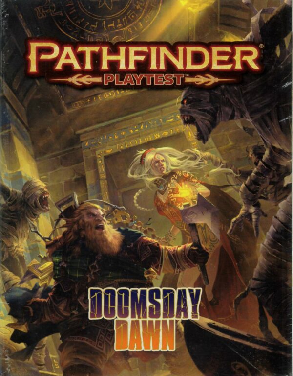 PATHFINDER PLAYTEST #4: Doomsday Dawn adventure – NM