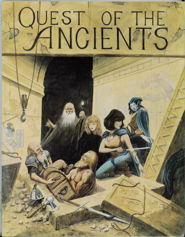 QUEST OF THE ANCIENTS RPG #1: Core Rules (3rd Edition) – Brand New (NM) – 001