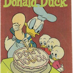 WALT DISNEY’S DONALD DUCK (D SERIES) (1956-1978) #117: Weighted Crater Mystery, Quiet Noise Maker Night Watch GD/VG