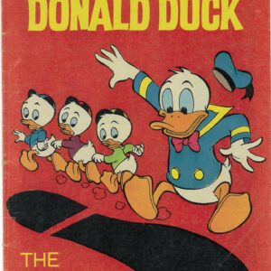 WALT DISNEY’S DONALD DUCK (D SERIES) (1956-1978) #128: Giant of Duckburg, A Fling at Flying, Test Pilot Perils – VG