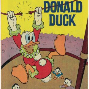 WALT DISNEY’S DONALD DUCK (D SERIES) (1956-1978) #136: Big-Top Bedlam, Birdland – VG/FN