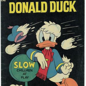 WALT DISNEY’S DONALD DUCK (D SERIES) (1956-1978) #140: Riverboat Shuffle, Toy Battle – VF