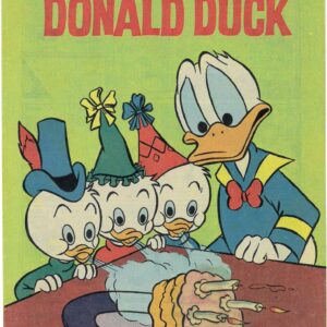 WALT DISNEY’S DONALD DUCK (D SERIES) (1956-1978) #142: Dive to Danger, Water Witch, News Scoop Scramble – VF