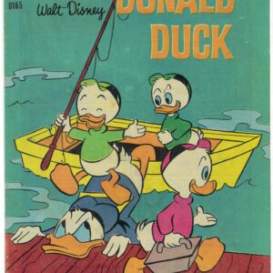WALT DISNEY’S DONALD DUCK (D SERIES) (1956-1978) #165: Duckfoot Trail, Sky Caper, Lame Lamp – VF