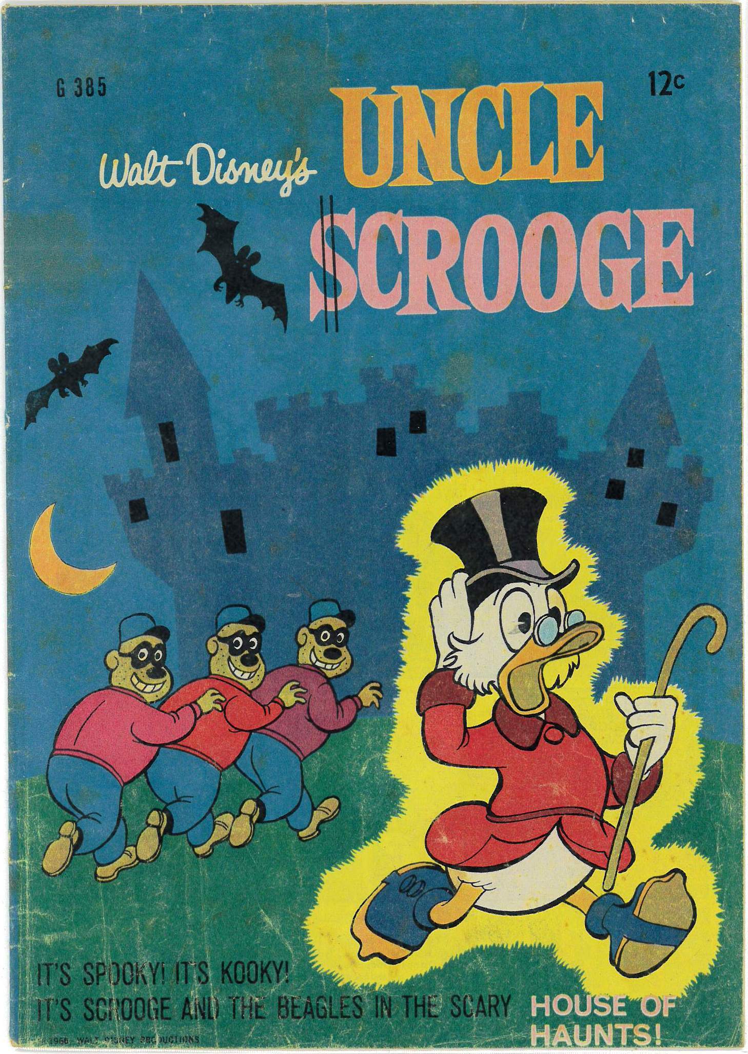 WALT DISNEY’S COMICS GIANT (G SERIES) (1951-1978) #385: Carl Barks House of Haunts – GD – Uncle Scrooge WALT DISNEY’S COMICS GIANT (G SERIES) (1951-1978) #385: Carl Barks House of Haunts – GD – Uncle Scrooge