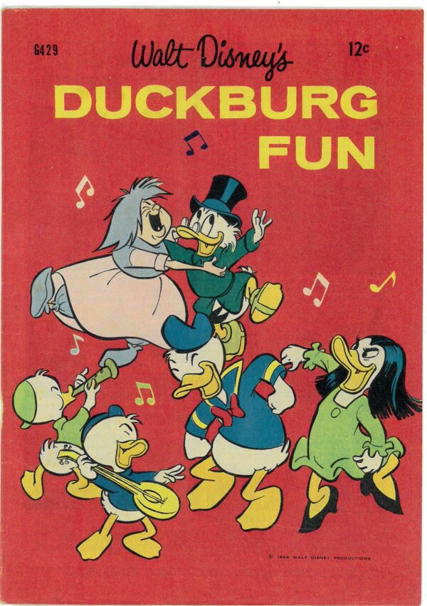 WALT DISNEY’S COMICS GIANT (G SERIES) (1951-1978) #429: Duckburg Fun – VF/NM