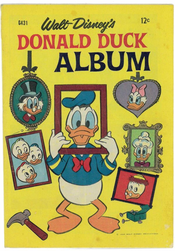 WALT DISNEY’S COMICS GIANT (G SERIES) (1951-1978) #431: Donald Duck Album – VG