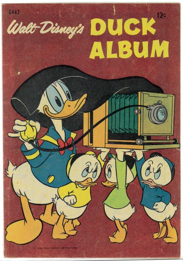 WALT DISNEY’S COMICS GIANT (G SERIES) (1951-1978) #443: Duck Album – VG