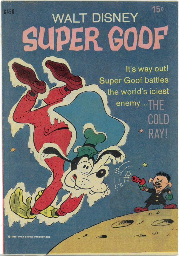 WALT DISNEY’S COMICS GIANT (G SERIES) (1951-1978) #450: Super Goof: The Cold Ray – FN