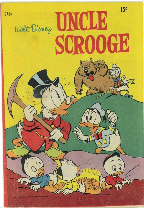 WALT DISNEY’S COMICS GIANT (G SERIES) (1951-1978) #457: Carl Barks Back to The Klondike – FN – Uncle Scrooge – FN/VF