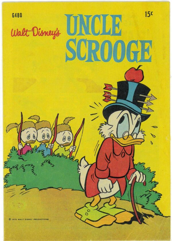 WALT DISNEY’S COMICS GIANT (G SERIES) (1951-1978) #480: Carl Barks Island in the Sky, Turnabout: FN/VF Uncle Scrooge