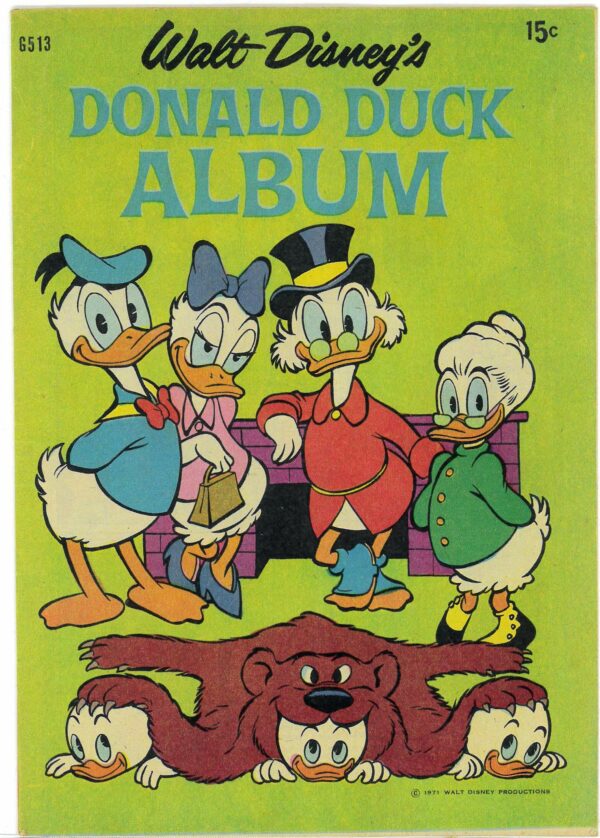 WALT DISNEY’S COMICS GIANT (G SERIES) (1951-1978) #513: Donald Duck Album – VF