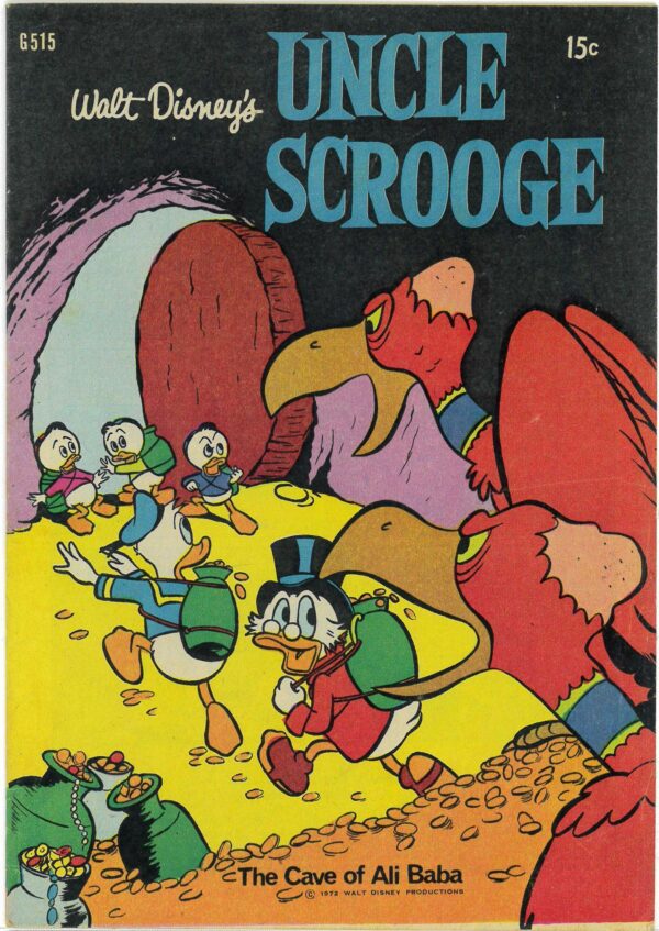 WALT DISNEY’S COMICS GIANT (G SERIES) (1951-1978) #515: Carl Barks Cave of Ali Baba – VF/NM – Uncle Scrooge