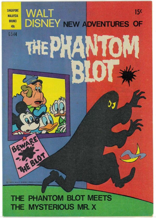 WALT DISNEY’S COMICS GIANT (G SERIES) (1951-1978) #544: Phantom Blot Meets the Mysterious Mr. X – NM