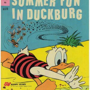 WALT DISNEY’S COMICS GIANT (G SERIES) (1951-1978) #573: Summer Fun in Duckberg – VF/NM
