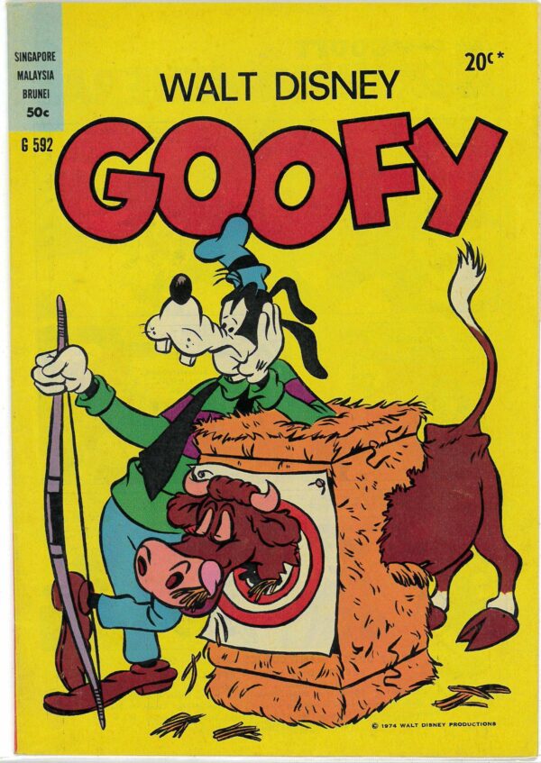 WALT DISNEY’S COMICS GIANT (G SERIES) (1951-1978) #592: Goofy – VF/NM